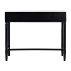 Console Tables-Kirkland's Home Serena 2-Drawer Console Table Black
