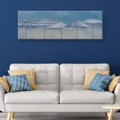 Canvas Art-Kirkland's Home Shades Of Summer Giclee Canvas Art Print Blue
