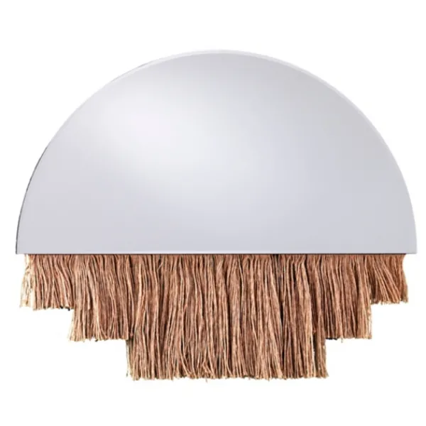 Decorative Mirrors-Kirkland's Home Shaw Fringe Half Circle Wall Mirror
