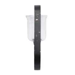 Sconces-Kirkland's Home Shayne Black Iron Scroll Sconce