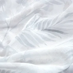 Curtains & Drapes-Kirkland's Home Sheer Botanical Curtain Panel Set, 84 In. White