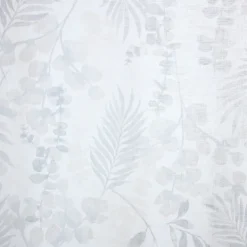 Curtains & Drapes-Kirkland's Home Sheer Botanical Curtain Panel Set, 95 In. White