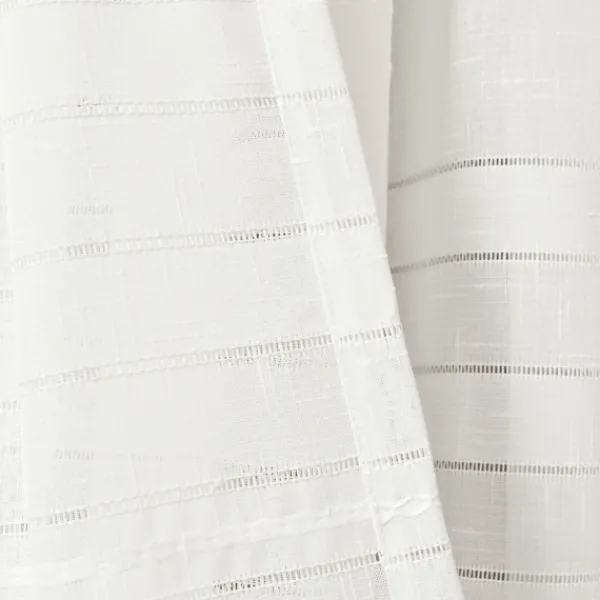 Curtains & Drapes-Kirkland's Home Sheer Grommet Curtain Panel Set, 84 In. White