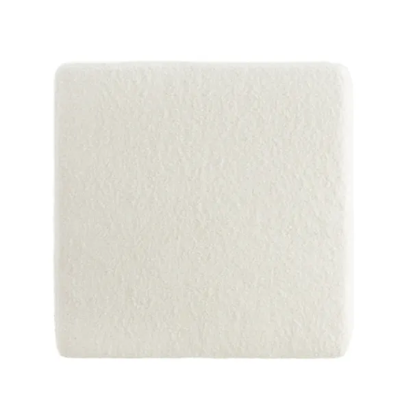Benches & Ottomans-Kirkland's Home Sherpa Cube Storage Ottoman Ivory