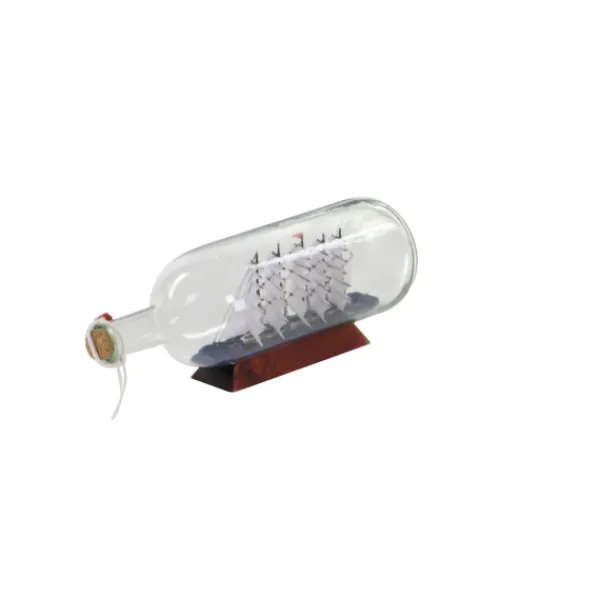 Statues & Figurines-Kirkland's Home Ship In A Bottle Figurine Multi