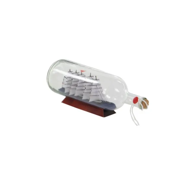 Statues & Figurines-Kirkland's Home Ship In A Bottle Figurine Multi
