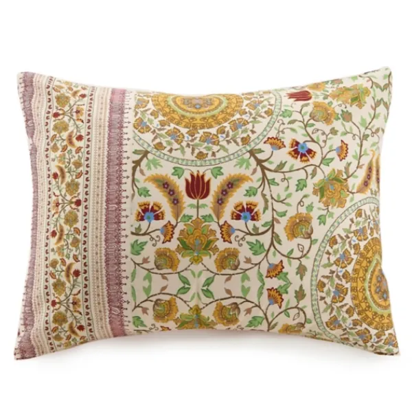 Comforters-Kirkland's Home Shyla Yellow Vinework Queen 5-Pc. Comforter Set Yellow/White