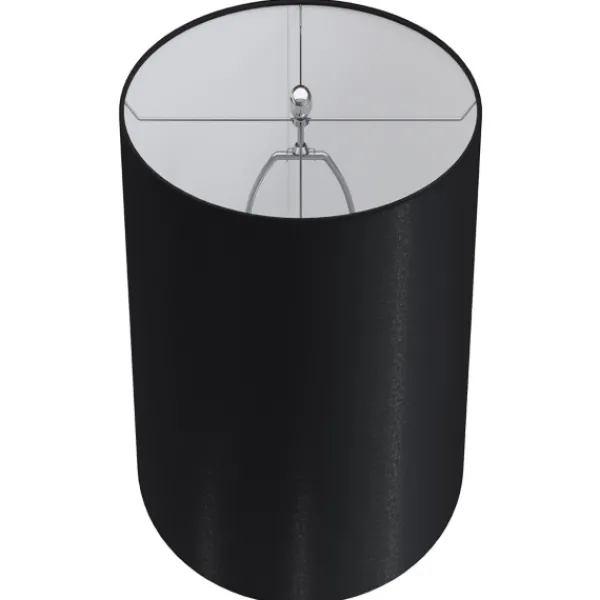 Table Lamps-Kirkland's Home Silver And Tapered Table Lamps, Set Of 2 Black