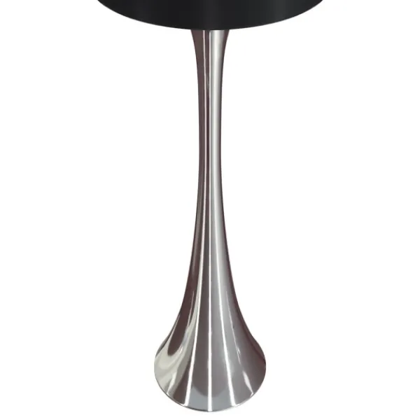 Table Lamps-Kirkland's Home Silver And Tapered Table Lamps, Set Of 2 Black