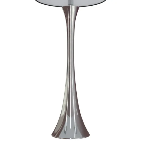 Table Lamps-Kirkland's Home Silver And Tapered Table Lamps, Set Of 2 Black