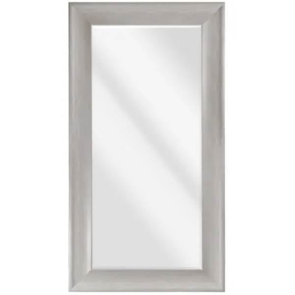 Decorative Mirrors-Kirkland's Home Silver Driftwood Beveled Leaner Mirror