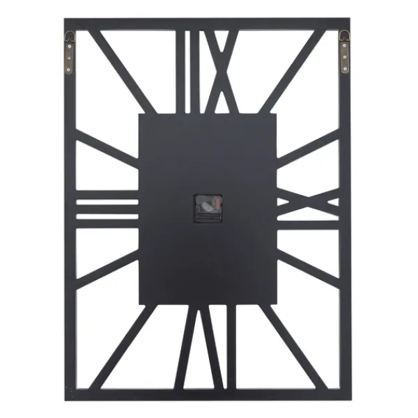 Clocks-Kirkland's Home Silver Glass Frame Wall Clock