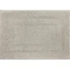 Bathroom Rugs-Kirkland's Home Silver Reversible Cotton Bath Mat, 34 In. Gray