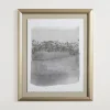 Framed Art-Kirkland's Home Silver Skies Framed Art Print Silver/Gray