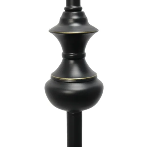 Table Lamps-Kirkland's Home Simple Bronze Metal 3-Pc. Floor And Table Lamp Set Brown