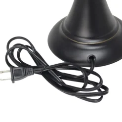 Table Lamps-Kirkland's Home Simple Bronze Metal 3-Pc. Floor And Table Lamp Set Brown