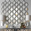 Decorative Mirrors-Kirkland's Home Single Silver Teardrop Panel Mirror, 6.25X58.75