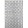 Outdoor Rugs-Kirkland's Home Slate Honeycomb Outdoor Area Rug, 4X6 Gray/White