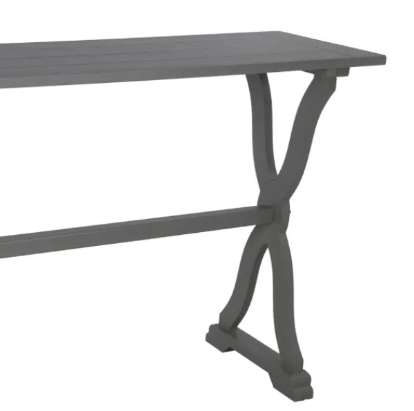 Console Tables-Kirkland's Home Slate Hourglass Console Table Gray