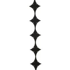 Decorative Mirrors-Kirkland's Home Slim Stacked Diamonds Wall Mirror Silver