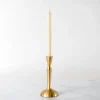 Candle Holders-Kirkland's Home Slim Taper Candle Holder, 8 In. Gold