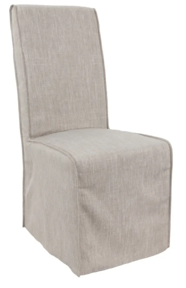 Dining Chairs-Kirkland's Home Slipcover Dining Chair Gray