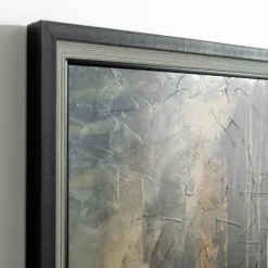 Framed Art-Kirkland's Home Smoke & Mirrors Abstract Framed Art Print Black/Tan/Gray