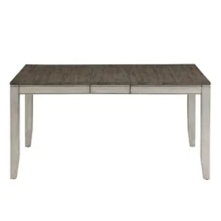 Dining Tables-Kirkland's Home Smoked Alabaster And Honey Wood Dining Table Ivory/Brown