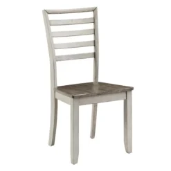 Dining Sets-Kirkland's Home Smoked Alabaster And Honey Wood 7-Pc. Dining Set Ivory/Brown