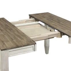 Dining Tables-Kirkland's Home Smoky Alabaster Wooden 7-Pc. Dining Set Gray/Brown