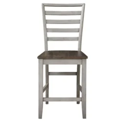 Dining Tables-Kirkland's Home Smoky Alabaster Wooden 7-Pc. Dining Set Gray/Brown