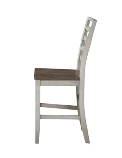 Dining Tables-Kirkland's Home Smoky Alabaster Wooden 9-Pc. Dining Set Gray/Brown