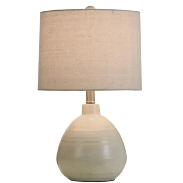 Table Lamps-Kirkland's Home Smooth Ceramic Table Lamp Ivory