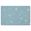 Kitchen & Floor Mats-Kirkland's Home Snowflakes Christmas Kitchen Mat Blue