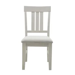 Dining Chairs-Kirkland's Home Sofia White High Back Dining Chairs, Set Of 2 Gray