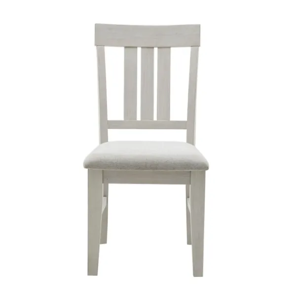 Dining Chairs-Kirkland's Home Sofia White High Back Dining Chairs, Set Of 2 Gray