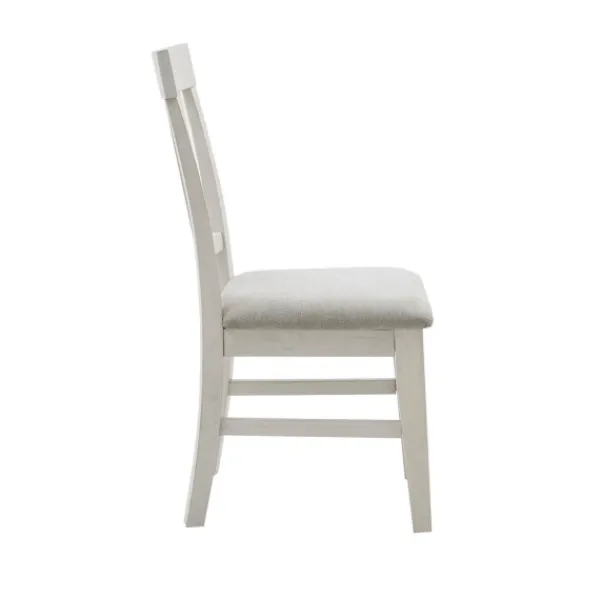 Dining Chairs-Kirkland's Home Sofia White High Back Dining Chairs, Set Of 2 Gray