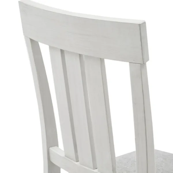 Dining Chairs-Kirkland's Home Sofia White High Back Dining Chairs, Set Of 2 Gray