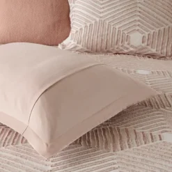 Comforters-Kirkland's Home Soft Pink Tufted King 3-Pc. Comforter Set Pink/White