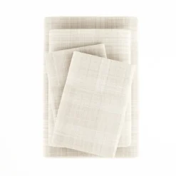 Bed Sheets-Kirkland's Home Soft Thatch 3-Pc. Twin Sheet Set Tan