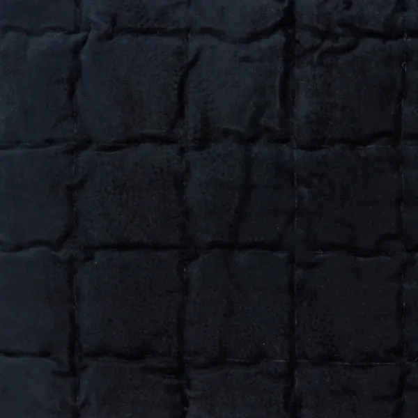 Pillows-Kirkland's Home Solid Quilted Pillow Black