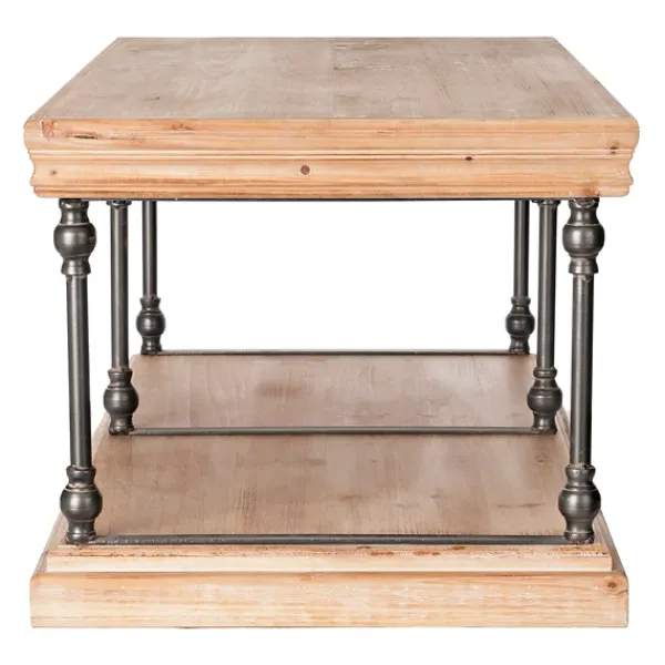 Coffee Tables-Kirkland's Home Sonoma Coffee Table Tan