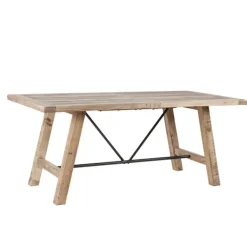 Dining Tables-Kirkland's Home Sonoma Wooden Dining Table Tan
