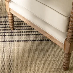 Accent Chairs-Kirkland's Home Spencer Spindle Armchair Ivory