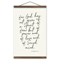 Wall Quotes & Signs-Kirkland's Home Spirit Of Power Wall Hanger Black/White