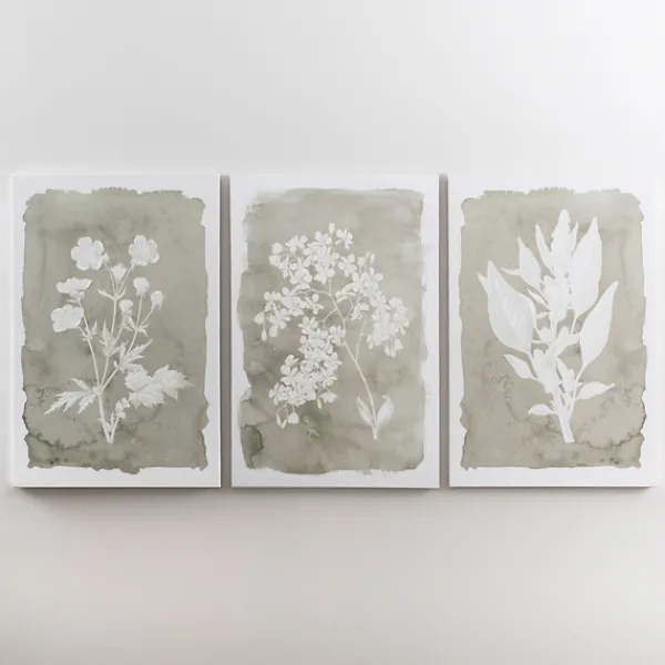 Canvas Art-Kirkland's Home Springtime Bloom Ii Canvas Art Print Green/White