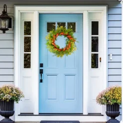 Wreaths-Kirkland's Home Springtime Carrots Easter Wreath Green/Orange