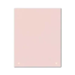 Memo & Chalkboards-Kirkland's Home Square Magnetic Glass Dry Erase Board Pink
