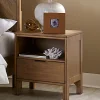 Nightstands-Kirkland's Home Stanbury One Drawer Nightstand Brown