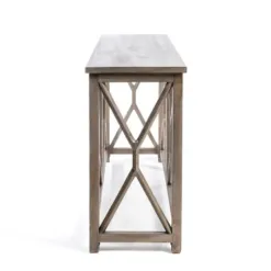 Console Tables-Kirkland's Home Stephan Natural Wood Console Table Brown